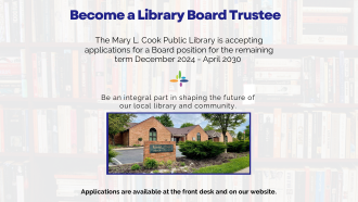 Become a Library Board Trustee