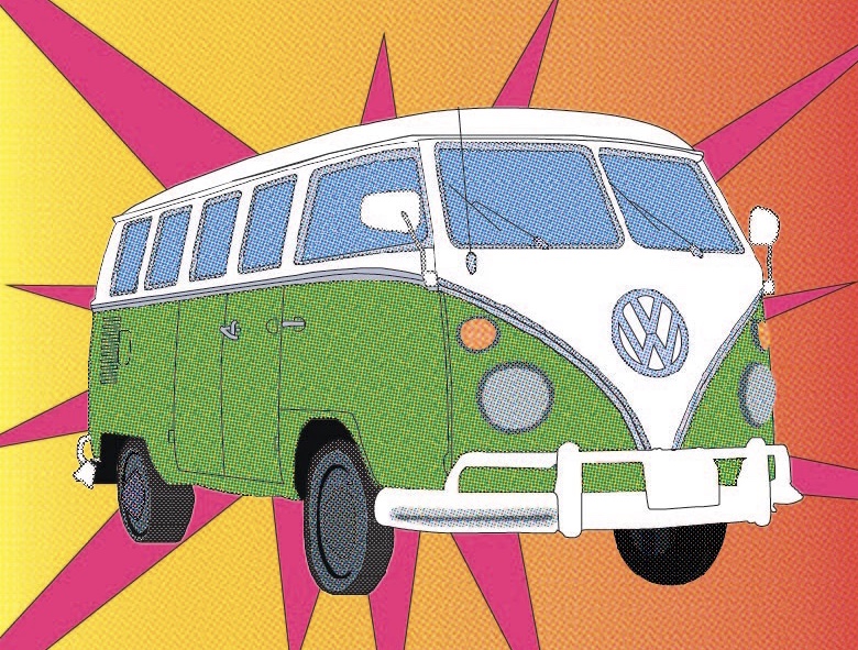 Alexis B - Volkswagen Bus Pop Art