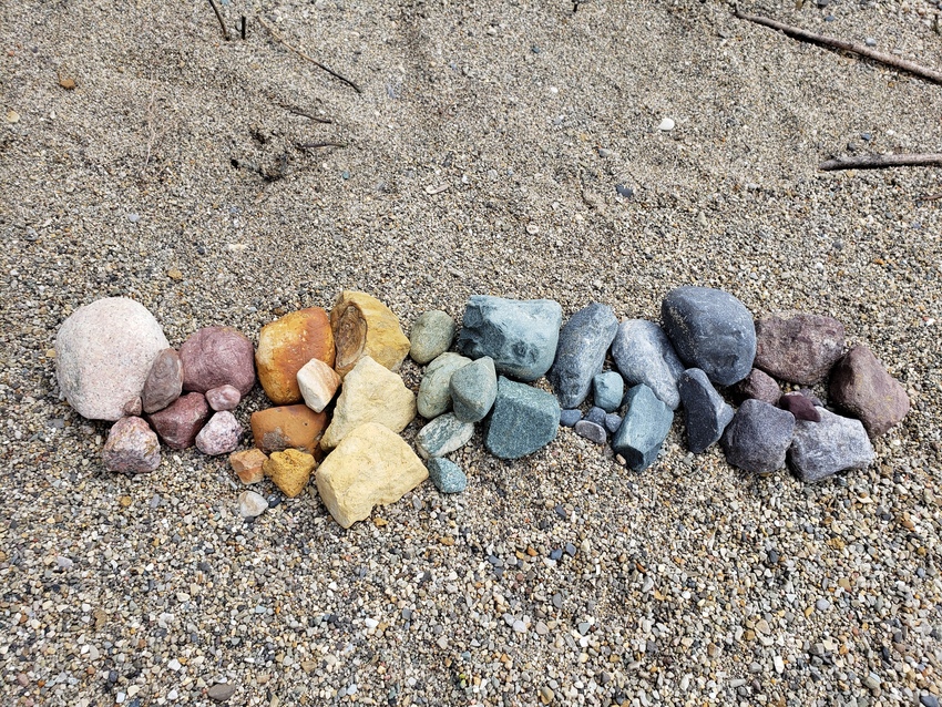 Kristen - Colorful Rocks on the Beach of Caesar Creek Lake